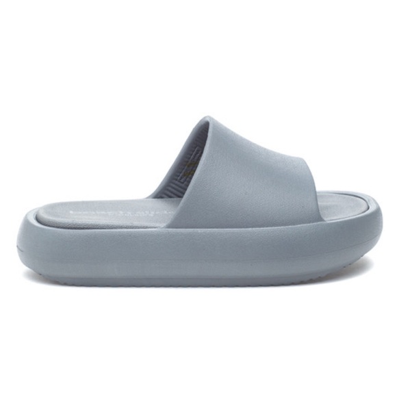 J/SLIDES SQUISH Grey EVA Platform Slides Size 9.5 or 10 - Picture 2 of 4
